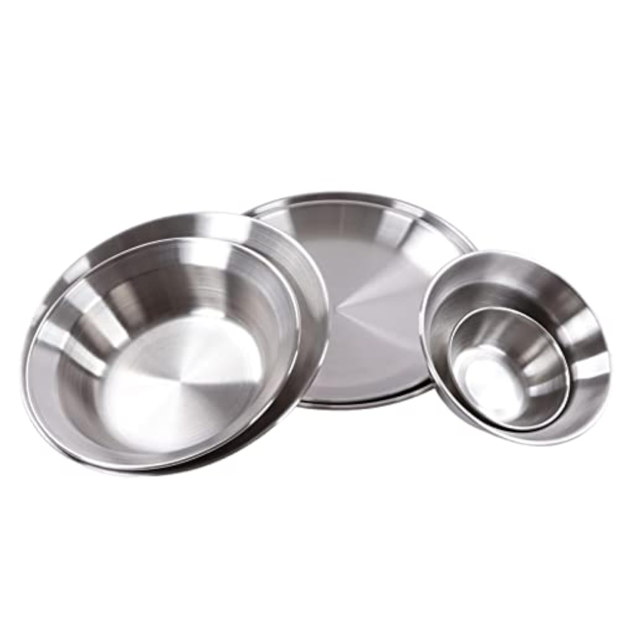Camping Plate Bowl Set for Outdoor Cooking